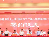 喜报！苍海新区再添两所优质学府，梧州恒大健康城助力教育发展！