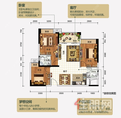 荷城嘉园户型图