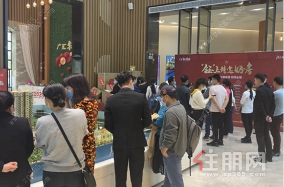 广汇·钰荷园火爆看房现象
