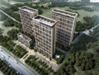 中梁柏仕公馆在售公寓户型39/69㎡，公寓参考价8500-9000元/㎡