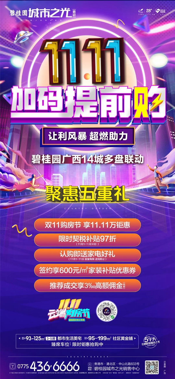 碧桂园城市之光宣传图文