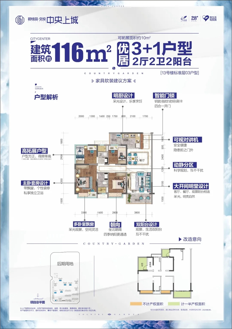 碧桂园中央上城图文宣传