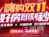 天猫双11，龙光来了，携全国明星项目带您一起“撸猫”!