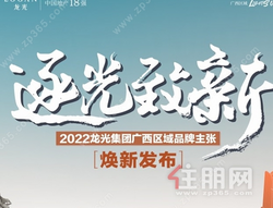 逐光致新！2022龙光集团广西区域品牌主张焕新发布