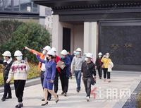 「龙光天曜」项目进度参观日活动，呈现匠心施工工艺