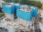 绿地交投中央公园工程进度|1号地块1#、3#已交付，其它楼栋正在施工