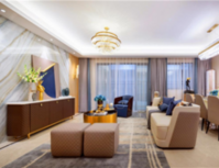 银河龙湖·江与城在售户型118㎡四室，精装交付