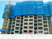 红星天悦7月工进：B区1#楼12层结构浇筑