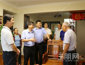 自治区自然资源厅调研组莅临建新花园调研