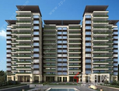 山湖海·上城在售户型104-124㎡，参考价6000-6300元/㎡。