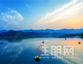 南宁一条蜿蜒美丽的邕江自西向东流到龙湖