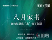 【华泰荣御】八月家书 蝉鸣知夏意“家”音不负期