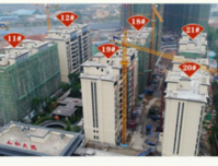 人和大地工程进度|多栋楼已拆除外架现新颜！