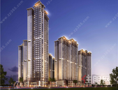 银河江湾明珠:围合式布局｜超百米楼间距、近1.3万平米中庭花园