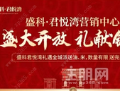   盛科·君悦湾销售中心即将盛大开放，11月29日恭迎君临！