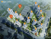 华润置地江南中心在售户型75/89三房/110㎡四房，均价125000元/㎡