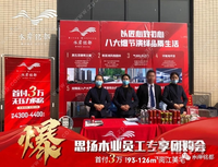 水岸铭都【思扬木业团购专场】现场火爆 当红不让