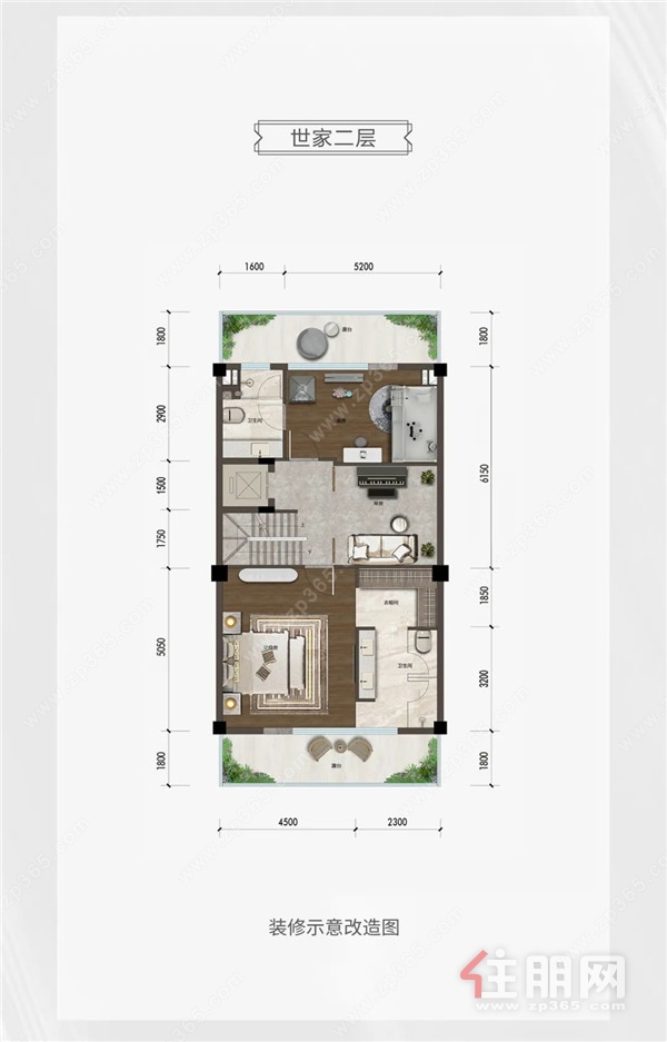 五象博盟中心建筑面积约155-158㎡户型