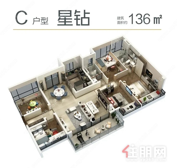 平南碧桂园户型图