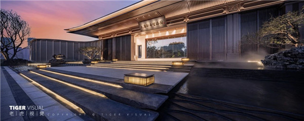 丨大唐新希望·臻园项目大门实景 丨大唐新希望·臻园项目大门实景