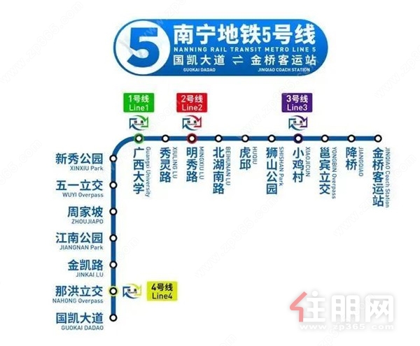 5号线线路图