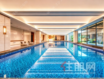 全维实景兑现｜乾水湾鎏金会所艺术恒温泳馆绽放，真豪宅无需想象