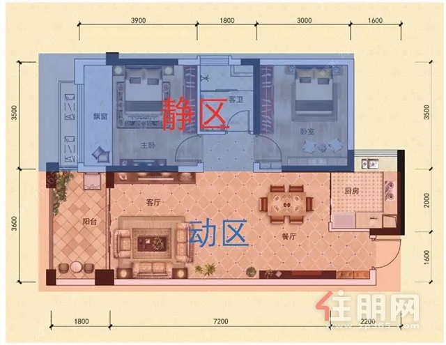 龙凤江城户型图