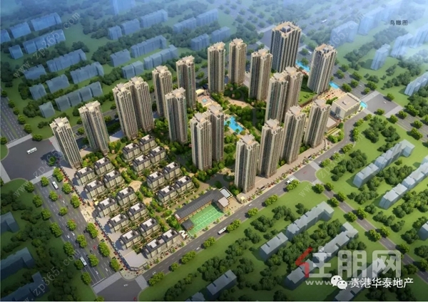 华泰荣御项目鸟瞰图