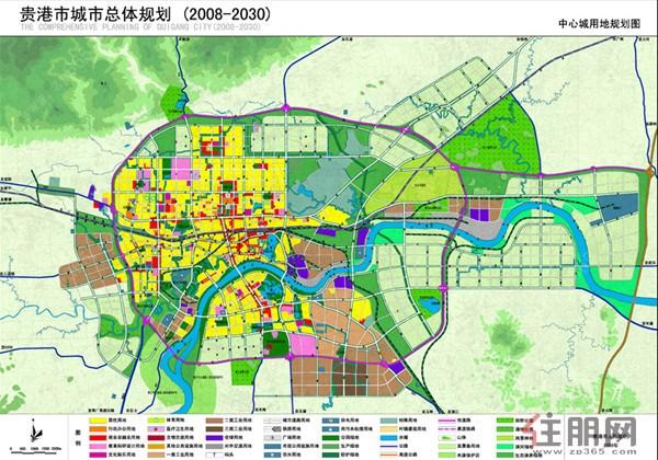 贵港市城市总体规划图
