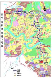 南宁地铁3号线火热动工 博艺路站就在碧水天和门口