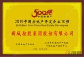 喜讯 | 新城控股荣登中国房地产开发企业TOP8
