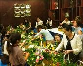 美泉1612花艺沙龙暖春绽放 宾客邂逅美学经典