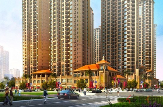昌泰绿洲金街效果图