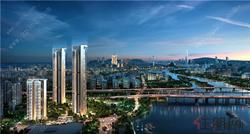 一线江景+地铁上盖，南宁城西这105㎡建四房你见过吗？