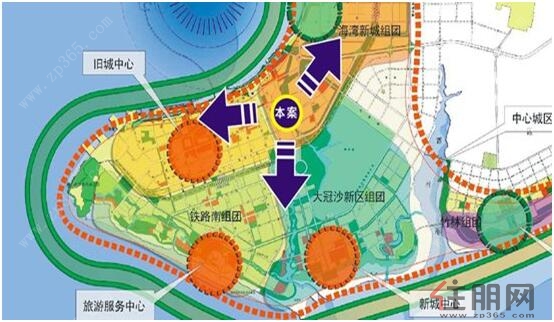根据北海新城规划,还有沿南珠大道两侧万达广场,红星美凯龙,东盟国际图片