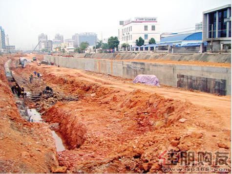 可利江-心圩江运河雏形已现 年底有望实现通水