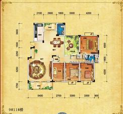 【9#、11#楼】4室2厅2卫1厨2阳台