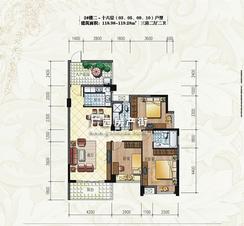 【2#楼二～十六层】3室2厅2卫1厨2阳台