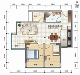 浪漫满屋户型