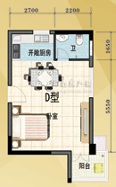 D户型