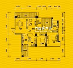 【A-1户型】3室2厅2卫1厨2阳台