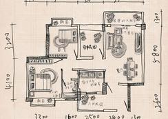 【二房二厅二厨一卫】2室2厅1卫2厨1阳台