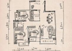 【三房两厅一厨一卫】3室2厅1卫1厨1阳台