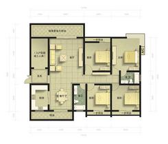 【1号楼-A户型】4室2厅