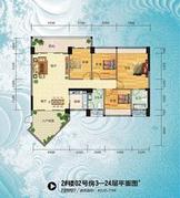 2#02号房3-24层户型