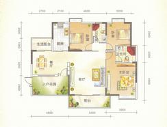 【A2户型】3室2厅2卫