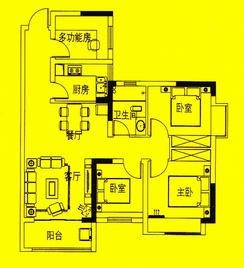 【舒适四房】4室1厅1卫