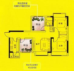 【温馨三房】3室