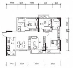 【户型图】4室2厅2卫