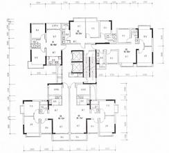 【1#栋A座平面图】